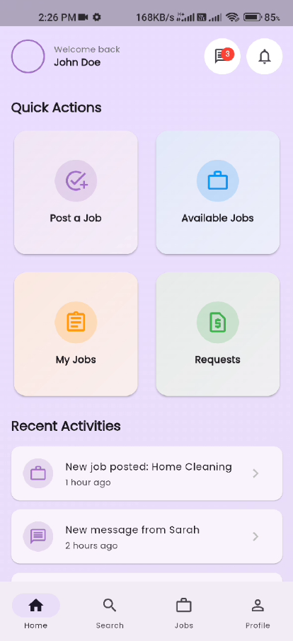 Job Seek App